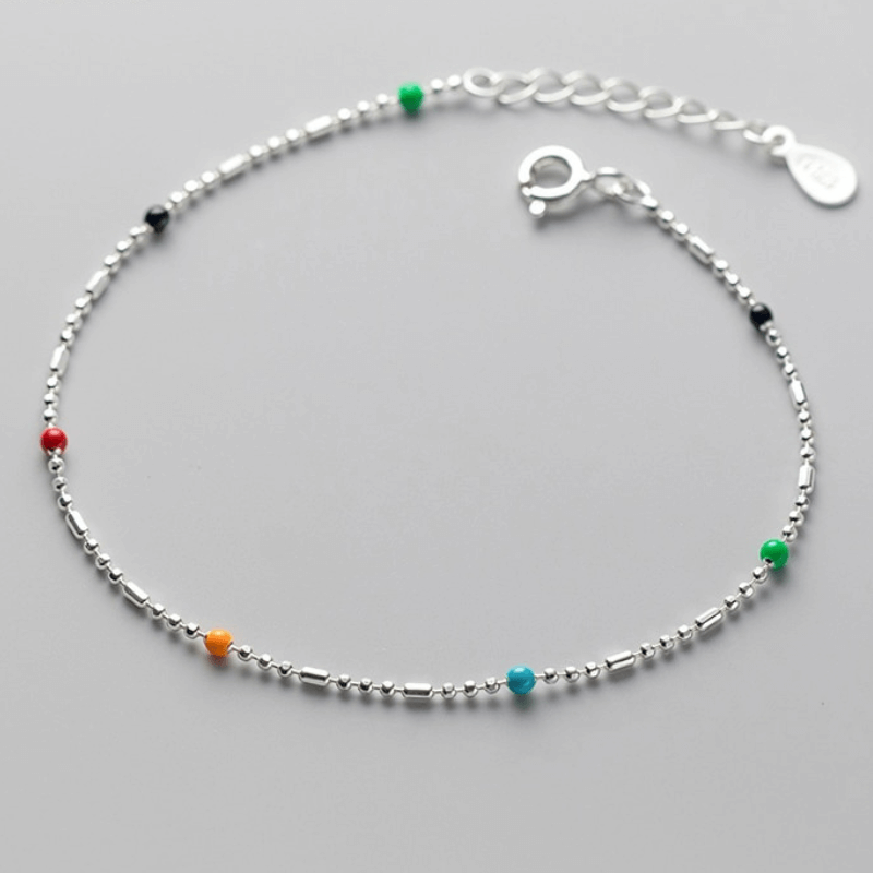 Pulseira Arco-íris Minimalista