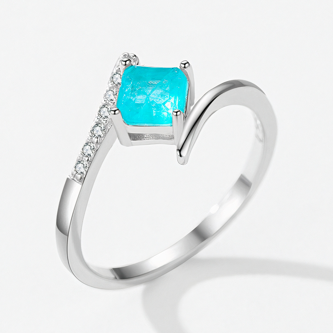 Anel Paraiba Crystal