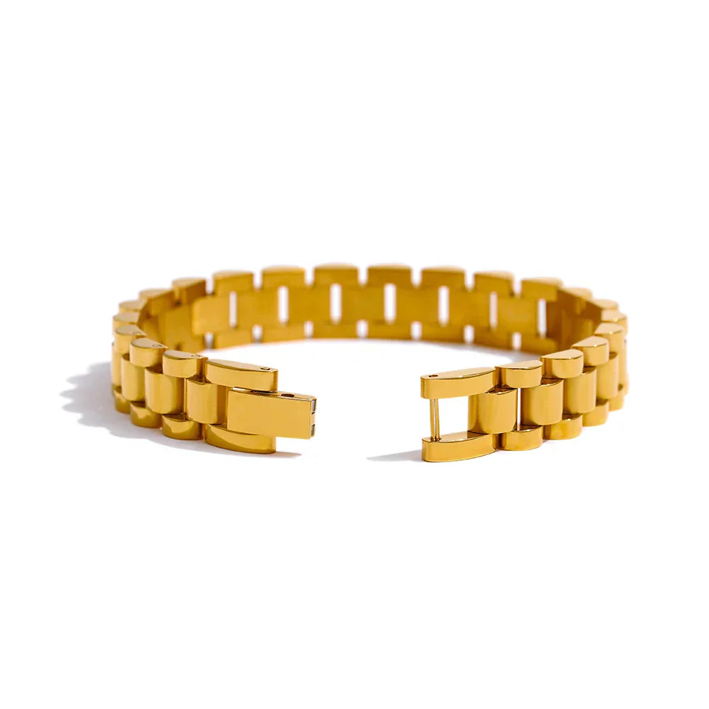 Pulseira Heavy com Ouro 18K