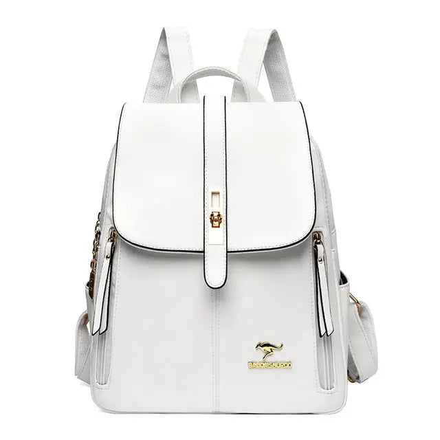 Mochila de Couro Feminina Luxury