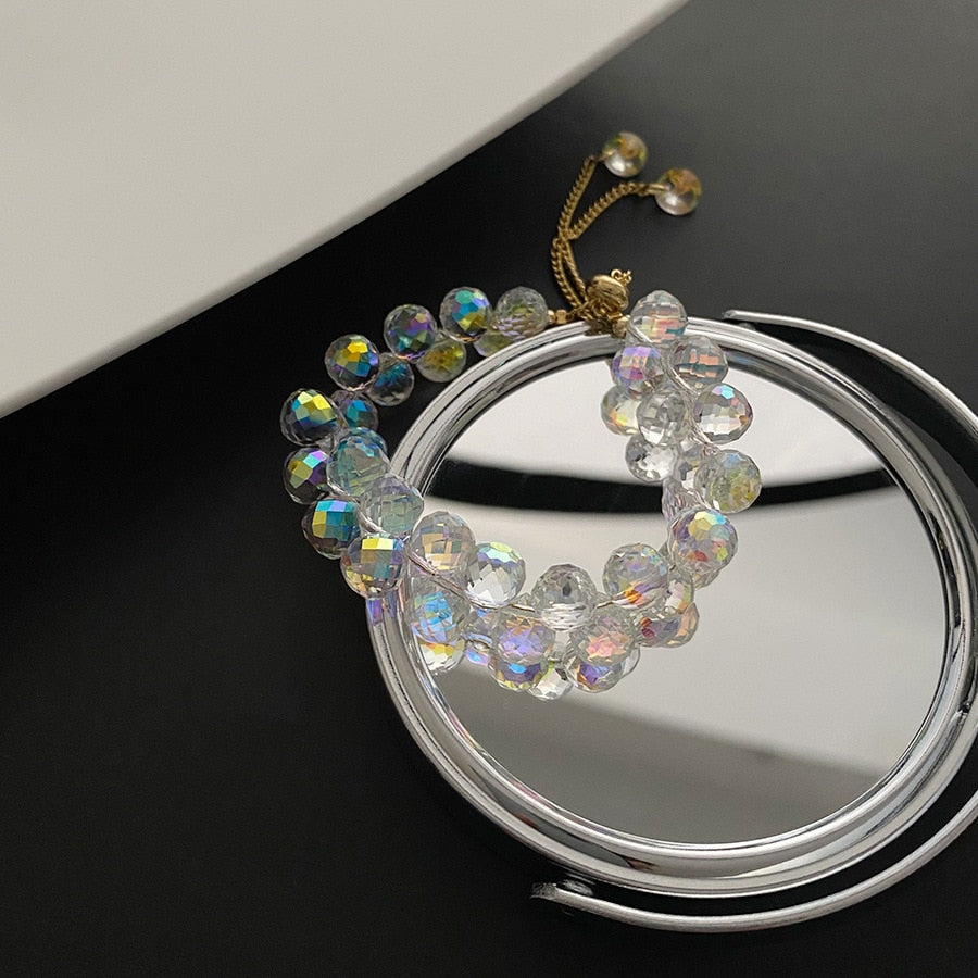 Pulseira Áustria Dupla com Cristal