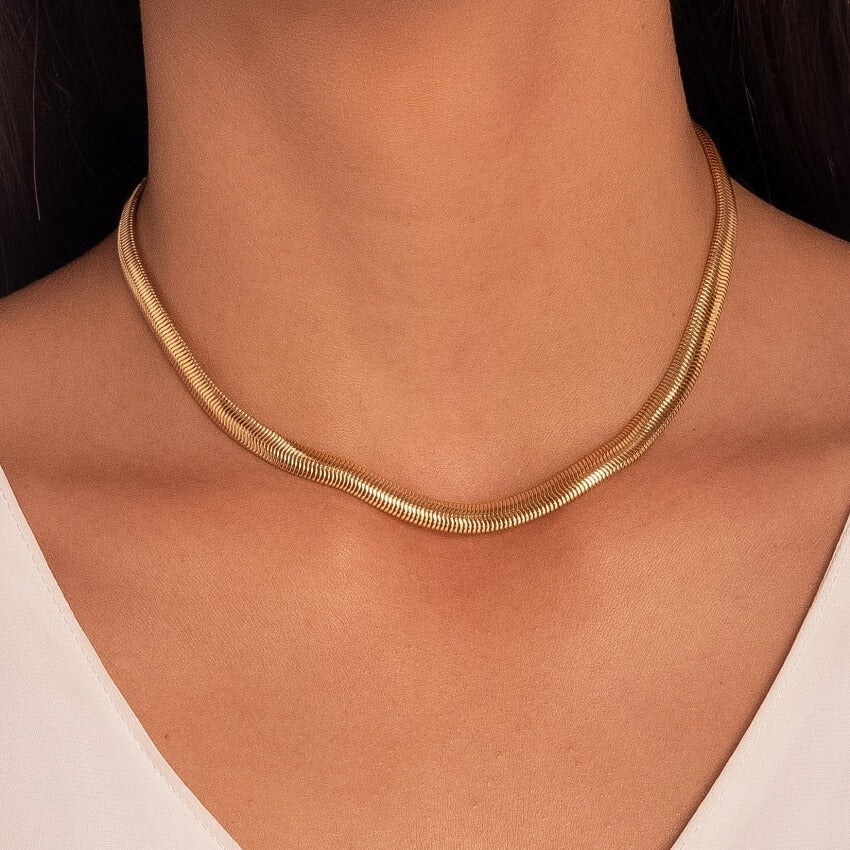 Colar Malha Chocker